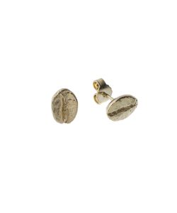 Produkt Golden Earring Studs Coffee Bean