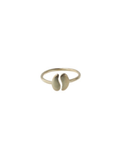 Produkt Ring halved bean, small, yellow