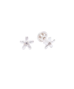 Produkt EARRING STUDS COFFEE BLOSSOMS WITH ZIRCONS