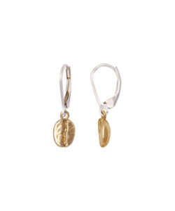Produkt Hanging earrings yellow grain with closure