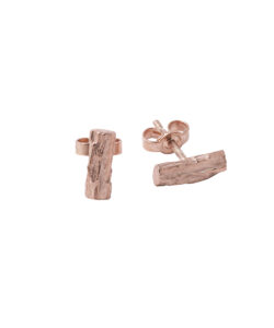 Produkt Pink wood earrings